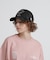 RHINESTONE VARSITY LOGO MESH CAP