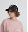 RHINESTONE VARSITY LOGO MESH CAP