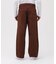 LEATHER PATCH DUCK DOUBLE KNEE PANTS