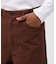 LEATHER PATCH DUCK DOUBLE KNEE PANTS