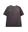 AGED-LOOK S／S NAVY STENCIL T-SHIRT