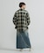 <WOMAN>OMBRE CHECK SHIRT
