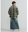 <WOMAN>OMBRE CHECK SHIRT