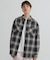 <WOMAN>OMBRE CHECK SHIRT