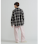 <WOMAN>OMBRE CHECK SHIRT