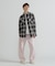 <WOMAN>OMBRE CHECK SHIRT