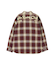 <WOMAN>OMBRE CHECK SHIRT