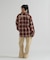 <WOMAN>OMBRE CHECK SHIRT