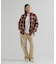 <WOMAN>OMBRE CHECK SHIRT