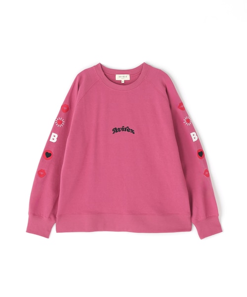 ☆× Betty CREW SWEAT｜アヴィレックスの通販｜&mall
