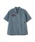 《A.A.R.C》FADED PATCHED S／S ZIP WORK SHIRT
