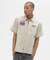 《A.A.R.C》FADED PATCHED S／S ZIP WORK SHIRT
