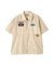 《A.A.R.C》FADED PATCHED S／S ZIP WORK SHIRT