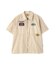 《A.A.R.C》FADED PATCHED S／S ZIP WORK SHIRT