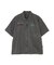 《A.A.R.C》FADED PATCHED S／S ZIP WORK SHIRT