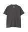 MINI WAFFLE HENRY NECK T-SHIRT ”STENCIL”