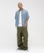 WIND THROUGH DENIM S／S SHIRTS