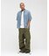 WIND THROUGH DENIM S／S SHIRTS