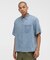 WIND THROUGH DENIM S／S SHIRTS