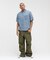 WIND THROUGH DENIM S／S SHIRTS