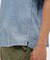 WIND THROUGH DENIM S／S SHIRTS