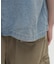 WIND THROUGH DENIM S／S SHIRTS