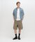WIND THROUGH DENIM S／S SHIRTS