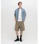 WIND THROUGH DENIM S／S SHIRTS