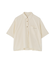 《WOMAN／直営店限定》H／S BACK GATHER DETAILS SHIRT