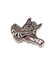 WOLF PIN BADGE