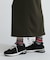 NYLON×DOUBLE KNIT LAYERED SKIRT／ナイロン×ダブルニットレイヤードスカート