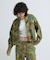 《WOMAN》CAMOUFLAGE SHORT SHIRTS／カモフラージュショートシャツ
