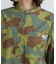 《WOMAN》CAMOUFLAGE SHORT SHIRTS／カモフラージュショートシャツ