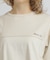 《WOMAN》3／4SLEEVE WAFFLE MIX T-SHIRT／ワッフルミックスTシャツ
