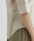 《WOMAN》3／4SLEEVE WAFFLE MIX T-SHIRT／ワッフルミックスTシャツ