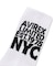 《直営店限定》JACQUARD AVIREX NYC SOCKS