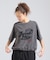 ROPE LOGO FADE WASH T-SHIRT
