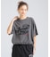 ROPE LOGO FADE WASH T-SHIRT