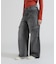 PANEL CARGO DENIM PANTS