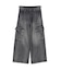 PANEL CARGO DENIM PANTS