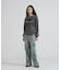 PANEL CARGO DENIM PANTS
