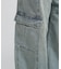 PANEL CARGO DENIM PANTS