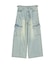 PANEL CARGO DENIM PANTS