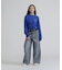 PANEL CARGO DENIM PANTS