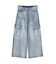 PANEL CARGO DENIM PANTS