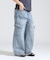 PANEL CARGO DENIM PANTS