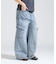 PANEL CARGO DENIM PANTS