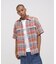 《AVIREX × UNIVERSAL OVERALL》POSTAL FLANNEL SHIRT