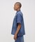 《AVIREX × UNIVERSAL OVERALL》NAVY POSTAL HALF ZIP SHIRT