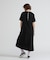 《直営店限定》RAGLAN SLEEVE LOGO PRINT ZIP ACTIVE ONE PIECE